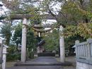 鵜坂神社石造鳥居と玉垣